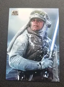 2025 Topps Chrome Star Wars Galaxy #84 THE LIFE OF LUKE SKYWALKER Base Card - Image 1