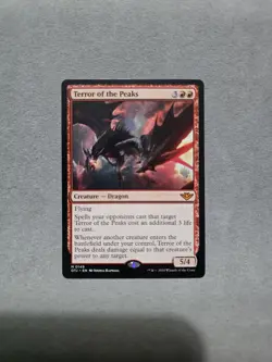 Terror of the Peaks (Promo Pack) [Outlaws of Thunder Junction Promos] - MTG - Image 1