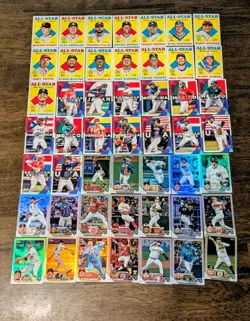 2023-2025 Topps Baseball Insert lot of 160! Rookies & Stars! See description - Image 3