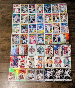 2023-2025 Topps Baseball Insert lot of 160! Rookies & Stars! See description - Image 4