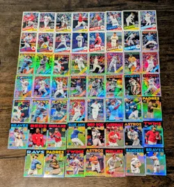 2023-2025 Topps Baseball Insert lot of 160! Rookies & Stars! See description - Image 5