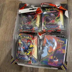 MEGA EVOLUTION PHANTASMAL FLAMES MINI PORTFOLIO DISPLAY NEW QTY OF 12 - Image 5