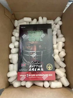 2026 Bo Jackson Battle Arena Tecmo Bowl Edition Hobby Box Factory Sealed IN HAND - Image 1