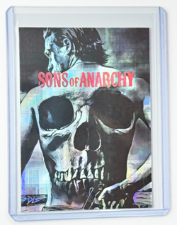 Sons Of Anarchy Limited Artist Signed "Let Freedom Ride" Refractor Card 1/1 - Image 1