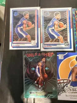 2025-26 Donruss Basketball VJ Edgecombe Lot Of 5 Rookies - Image 2