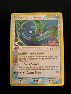 Rayquaza - (Delta Species) 16/110 Holon Phantoms Reverse Holo Stamped - Image 1
