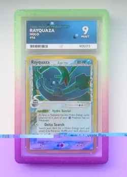 ACE 9 Rayquaza Holo 16/110 EX Holon Phantoms 2006 Delta Species Pokemon Card - Image 1