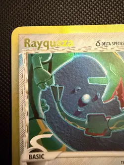 Pokemon TCG Rayquaza Delta Species Holo Rare 16/110 Holon Phantoms 2006 Reverse - Image 3
