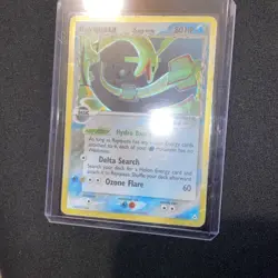 Pokemon TCG Rayquaza (Delta Species) 16/110 Holon Phantoms Reverse Holo Rare HP - Image 1