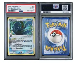 Pokemon TCG Rayquaza Delta Species Holo 16/110 Holon Phantoms PSA 6 - Image 2