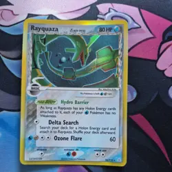 Pokemon Rayquaza 16/110 Holo Delta Species EX Holon Phantoms - Image 1