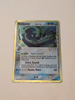 Pokemon Rayquaza Holon Phantoms 16/110 Rare Holo Delta Species Heavily Played - Image 1