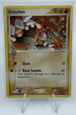 Groudon 5/106 EX Emerald Holo Pokemon TCG Card 2005 80 HP - Image 1