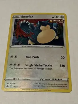 Snorlax SWSH119 SWSH: Sword & Shield Promo Cards Holo - Image 1