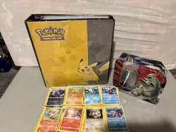 Pokemon Trading Card Collection TCG Over 800 Cards W/ Binders , Guides & Tin - Image 2