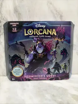 Disney Lorcana Trading Card Ursula Illumineer's Quest Deep Trouble Box NEW - Image 1