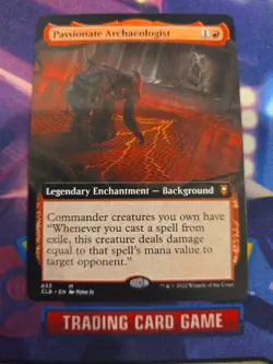Light Play x 1 Passionate Archaeologist - Extended Art Commander Legends: Battle - Image 1