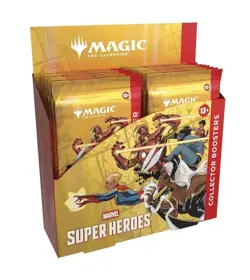Magic The Gathering Marvel Super Heroes Collector Booster Box (In Hand) - Image 1