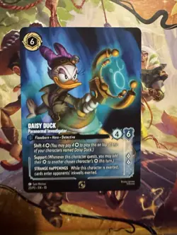 Lorcana - Daisy Duck Paranormal Investigator Set Championships Promo - Image 1
