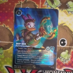 Lorcana - Daisy Duck Paranormal Investigator Enchanted - Set Championships Promo - Image 1