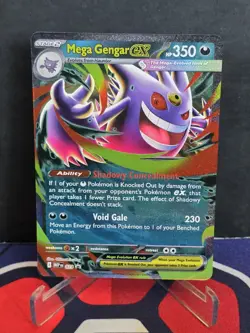 Pokemon Mega Gengar Ex Promo 073 Mega Evolution - Image 1