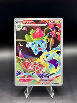Pokemon TCG Ivysaur 134/132 Secret Rare Card NM/M Condition - Image 1