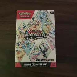 Brand New Sealed Scarlet And Violet Prismatic Evolution Pokemon Booster Bundle - Image 1
