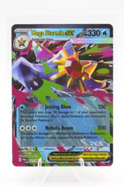 Mega Starmie ex 021/088 Double Rare Holo Perfect Order Near Mint Pokemon TCG - Image 1