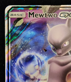 2017 Pokemon Shining Legends Mewtwo GX #39/73 Holo Foil EX-NM - Image 2