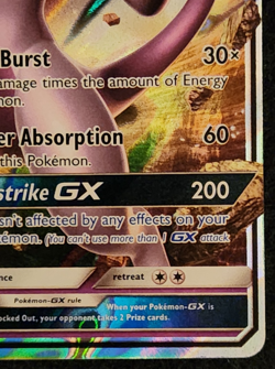 2017 Pokemon Shining Legends Mewtwo GX #39/73 Holo Foil EX-NM - Image 4