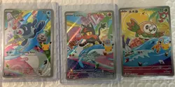 Pokemon 2026 First Partner Illustration Collection Series 1 Promos Set 43-45 - Image 1