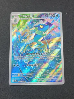Pokemon TCG Frogadier Illustration Rare Chaos Rising 89/86 NM - Image 1
