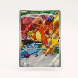Charmander - MEP038 First Partner Illustration Promo Pokemon - NM - Image 1