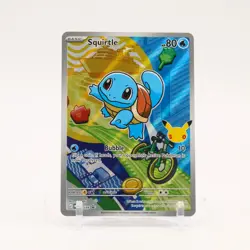 Squirtle - MEP039 First Partner Illustration Promo Pokemon - NM - Image 1