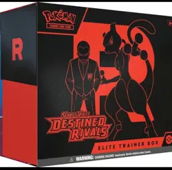 Pokemon TCG Destined Rivals Elite Trainer Box ETB New Factory Sealed - Image 1