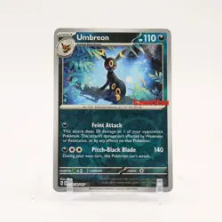 Umbreon - 130/197 Obsidian Flames Gamestop Promo Reverse Holo Pokemon - NM/LP - Image 1