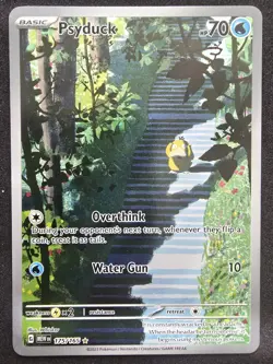 Psyduck 175/165 Scarlet & Violet 151 Illustration Rare Full Art Holo English - Image 1