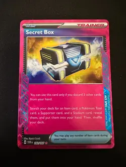 Pokemon TCG Secret Box S&V Twilight Masquerade Holo Ace Spec Rare Card 163/167 - Image 1