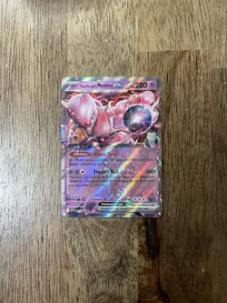 Team Rocket's Mewtwo ex 216 Promo Card PACKED FRESH Pokemon TCG - Image 1