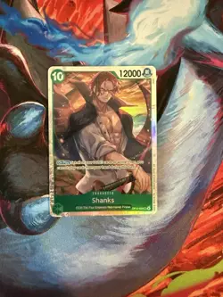 One Piece TCG Shanks OP13-028 Super Rare English NM - Image 1