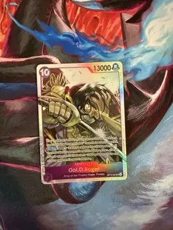 Gol. D. Roger Super Rare OP13-064 One Piece Card Carrying On His Will English - Image 1