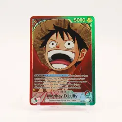 Monkey.D.Luffy Alternate Art - OP13-001 Carrying On His Will L One Piece NM/MINT - Image 1