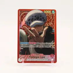 Trafalgar Law Alternate Art - OP14-001 The Azure Sea's Seven L One Piece NM/MINT - Image 1