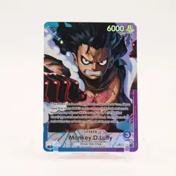 Monkey.D.Luffy Alternate Art OP11-040 A Fist of Divine Speed L One Piece NM/MINT - Image 1