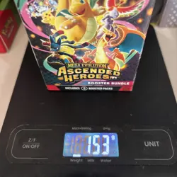 ⭐(VERY HEAVY) ⭐153 G⭐ Ascended Heroes Booster Bundle. Potential God PackU NEW - Image 1