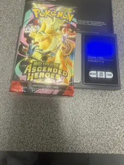 ascended heroes booster pack 23.5g **VERY** heavy Possible God packU! - Image 1