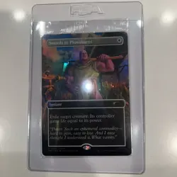 THANOS Magic the Gathering PSA Magazine Promo Swords to Plowshares Marvel Sealed - Image 1