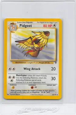 PIDGEOT 33/110 - RARE -Legendary Collection - VINTAGE WOTC Pokemon Card - NM - Image 1