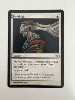 Bandage MTG Magic the Gathering Card NM Near Mint 10E - Image 1