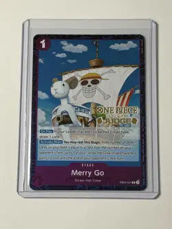 Merry Go Judge Pack Vol. 7 Foil Stamped One Piece Promo Card EB02-041 - Image 1